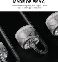 Acrylic CO2 Diffuser with Integrated Bubble Counter for Aquarium - Acrylic diffuser(L) - image 3