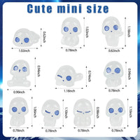 CCINEE 20Pcs Glow in Dark Tree Elves Fairy Luminous Ghost Micro - Cute - image 2