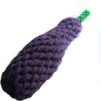 Dog Toys Puppy Teething Chew Toys 3 PCS - Purple eggplant - image 3