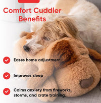 iHeartDogs Heartbeat Puppy Toy, Comfort Cuddler Pillow - image 2