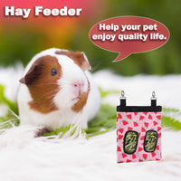 DZWLKJ 2 Pack Hay Feeders, Guinea Pig Rabbit Hay Feeder - Watermelon / S -10"x 8"x 0.4" - image 4