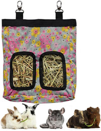RIOUSSI Guinea Pig Hay Feeder - Littleflower / M - 13"x9"x2"