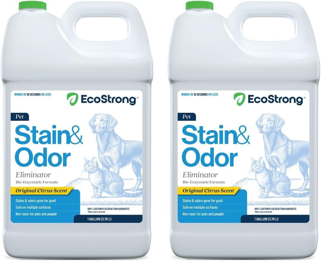 Eco Strong Pet Stain and Odor Remover - Citrus / 128 Fl Oz (Pack of 2)