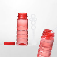 novelinks 24 pack of 4 oz bubble bottles with wands in six bright colors - view 14