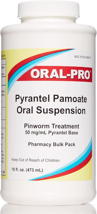 Aurora 50Mg/Ml Oral Pro Pyrantel Pamoate Oral Suspension, 16 Ounce, Vanilla Flavor