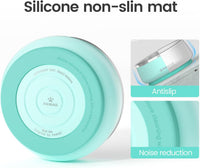 Pawaii Small Dog Bowl, 12 oz Stainless Steel Food and Water Bowl, 1 Pack – Essentials for Dogs - 34oz / Mint Green - image 3