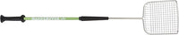 Sand Dipper Cat Poop Scooper & Chicken Poop Scooper - Rugged Big 6" Square Stainless Steel Long Handle for Home Kitty Litter Scoop & Farm Chicken Coop Scooper (Junior)