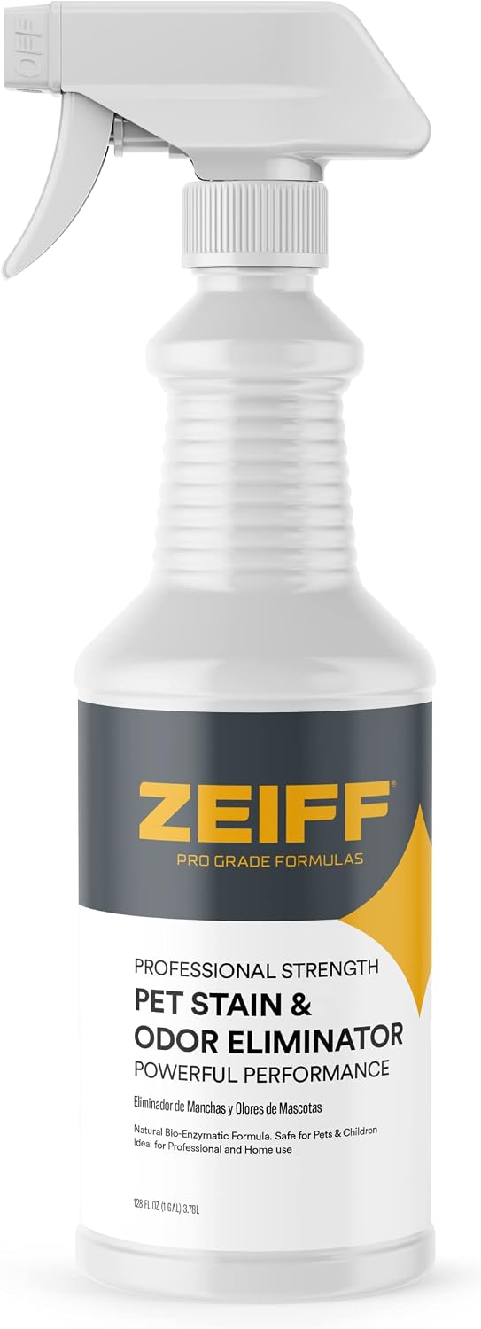 Zeiff Pet Stain and Odor Remover - Pet Stain & Odor Eliminator / 32 Fl Oz (Pack of 1)
