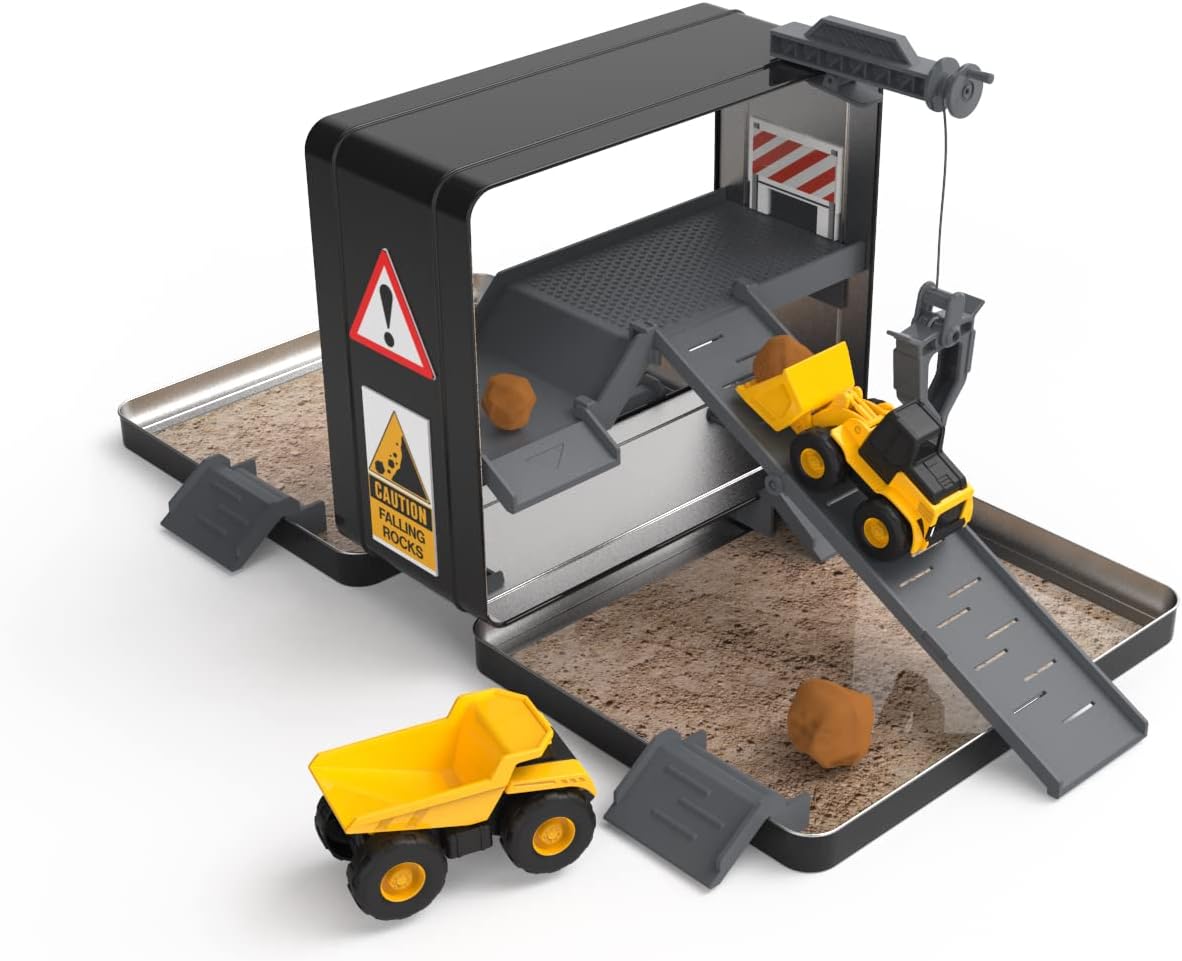 Cat Construction Little Machines 5 Pack, Great Cake Toppers
