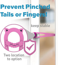 Neobay Cat Door Latch with Stabilizer - Pink 4 Packs - image 3