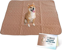 Washable Dog Training Pads, Reusable Waterproof Whelping - 48x60 Inch (Pack of 1, Rounded Corners)