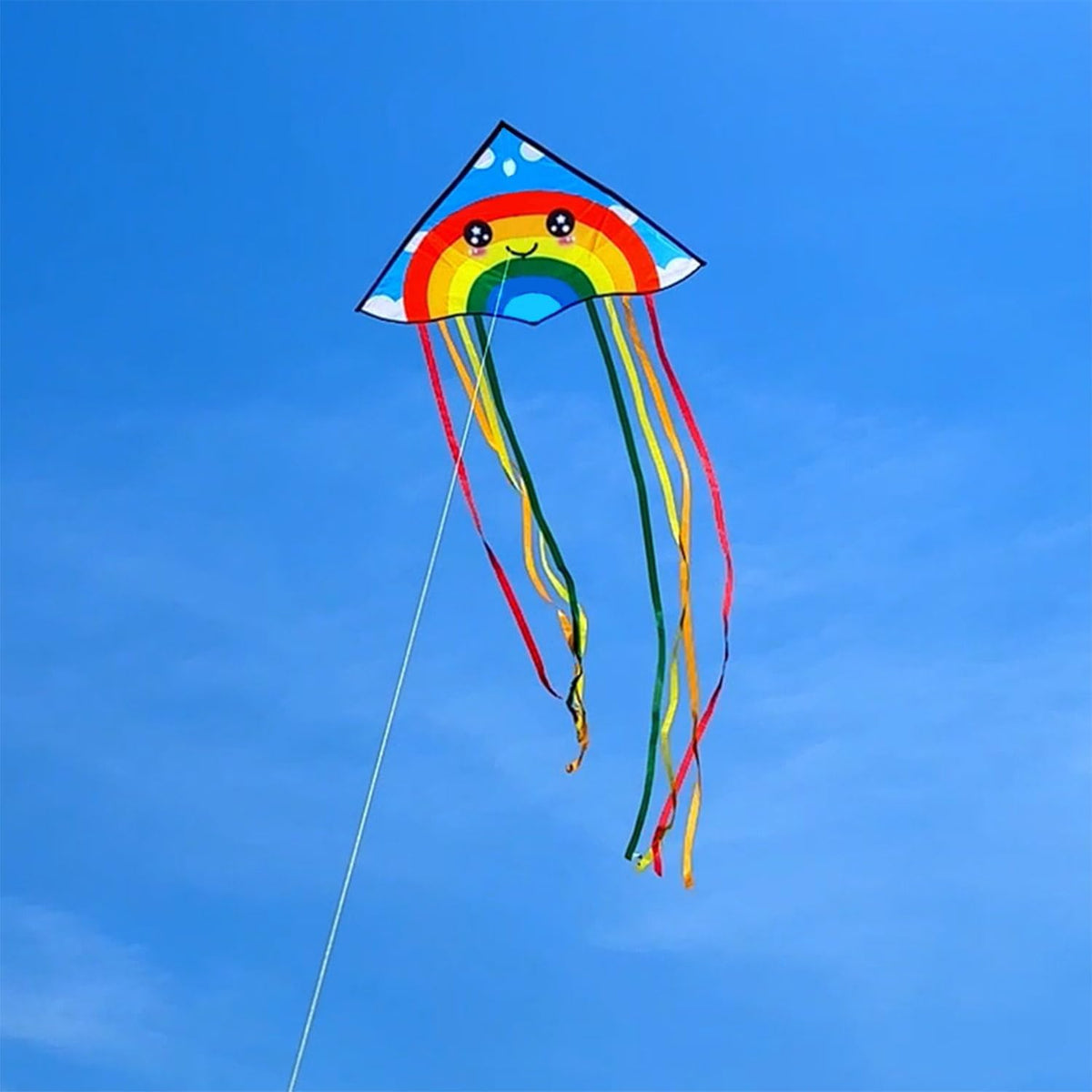 HONBO Large Delta Kite for Kids & Adults - Multi-tails - image 3