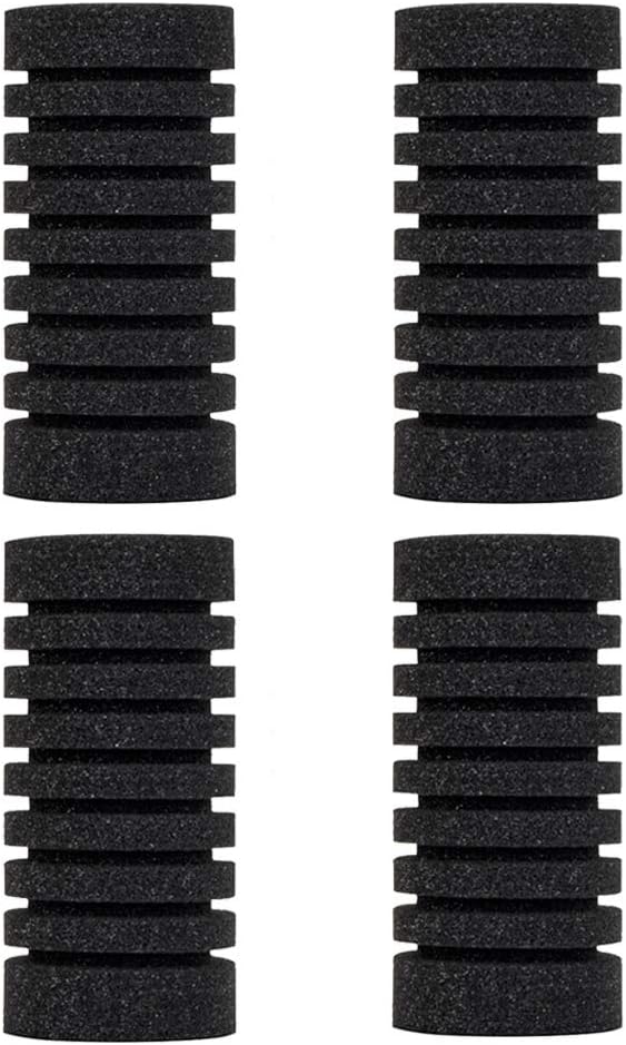Hygger Aquarium Double Sponge Filter, Comes with 2 Spare Sponges - Sponge M (15-55 gallon)