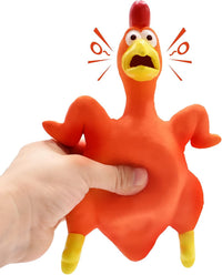 3-Pack Squeaky Pig Dog Toys - Roast Chicken - image 2