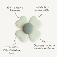 mushie Suction Spinner Ball Toy - Lucky - image 2