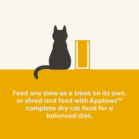 Applaws Natural Cat Treats, Grain-Free, High-Protein Whole Chicken & Rosemary Loins, Single-Ingredient Healthy Snack for Cats (12 x 1.06 oz Loins)