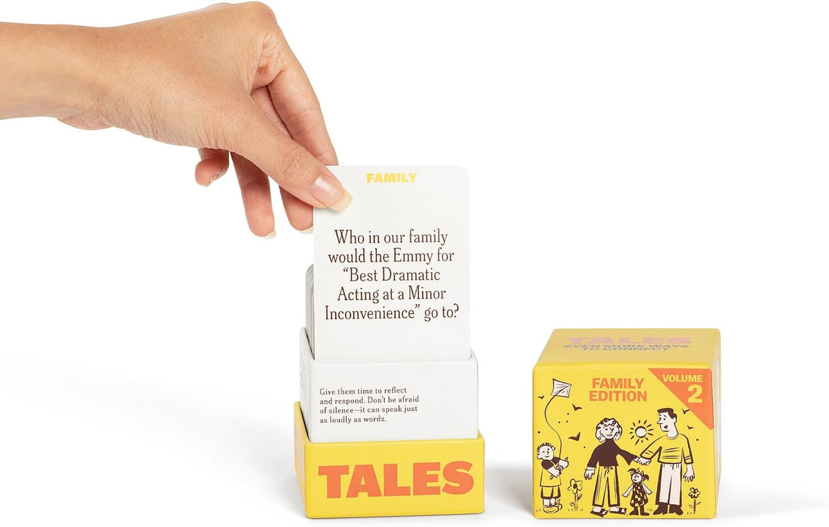 TALES 150 Conversation Cards, Create Meaningful Connections - Family Vol 2 - image 3