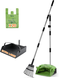 Toozey Pooper Scooper for Large Dogs, 43.31" Long Handle - 54.33 Inch