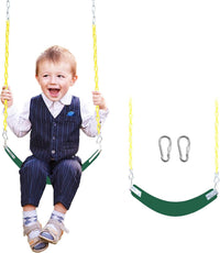 Aobote swing seat replacement 2-pack with soft EVA seats and 66-inch chains - view 2