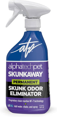 ATP Skunk Away Permanent Skunk Odor Remover for Pets and Fabrics