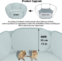 Small Animal Cage Tent Playpen with Fabric, Reptiles Cage - image 2