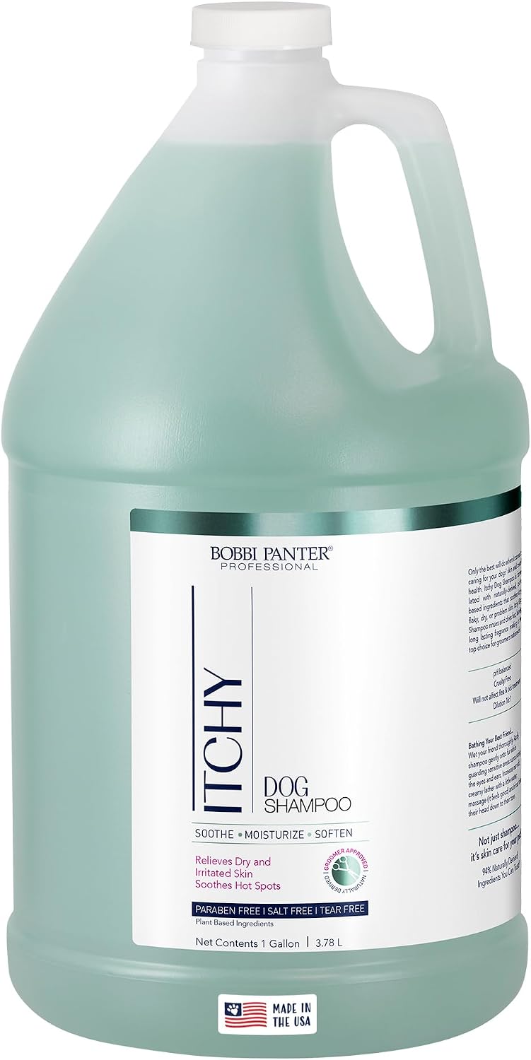Bobbi Panter 2-in-1 Cat Shampoo & Conditioner - Green Apple / 1 Gallon (Pack of 1) / Pack of 1