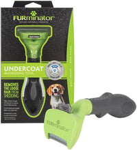 FURminator Large Dog Undercoat deShedding Tool for Long Hair – Essentials for Dogs - short hair - new model / Small