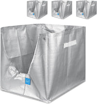 KropBom 4 pack reusable type F litter box liners with carrying handles