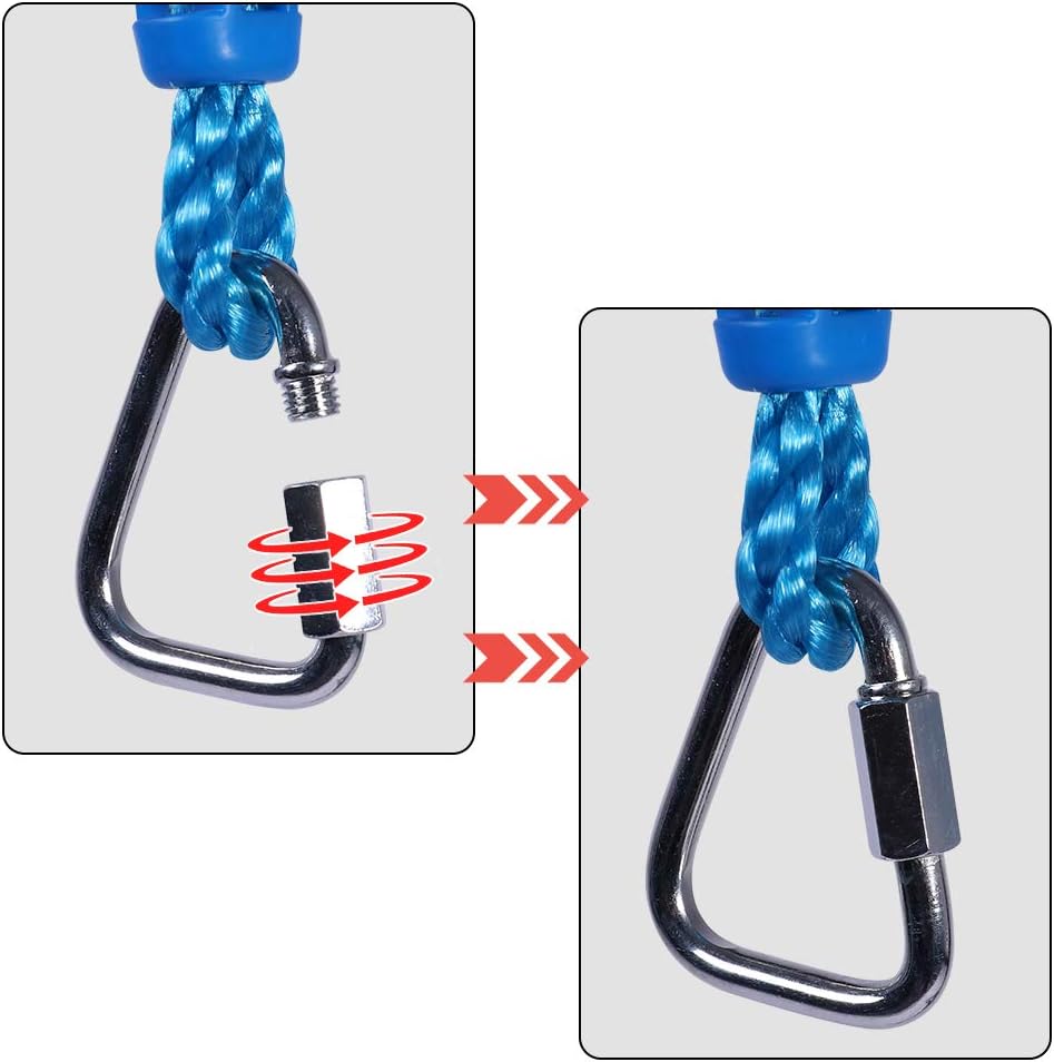 OYOCOOL ninja wheel obstacle with 360 degree rotating joint, strap and carabiner for slackline cours - view 13