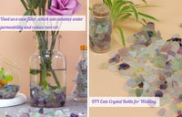 Fluorite Aquarium Gravel Rocks Natural Tumbled Healing Crystal Chips - 1-fluorite / 1 Pound - image 3