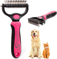 Sinko Shedding Brush For Dog and Cat - Pink