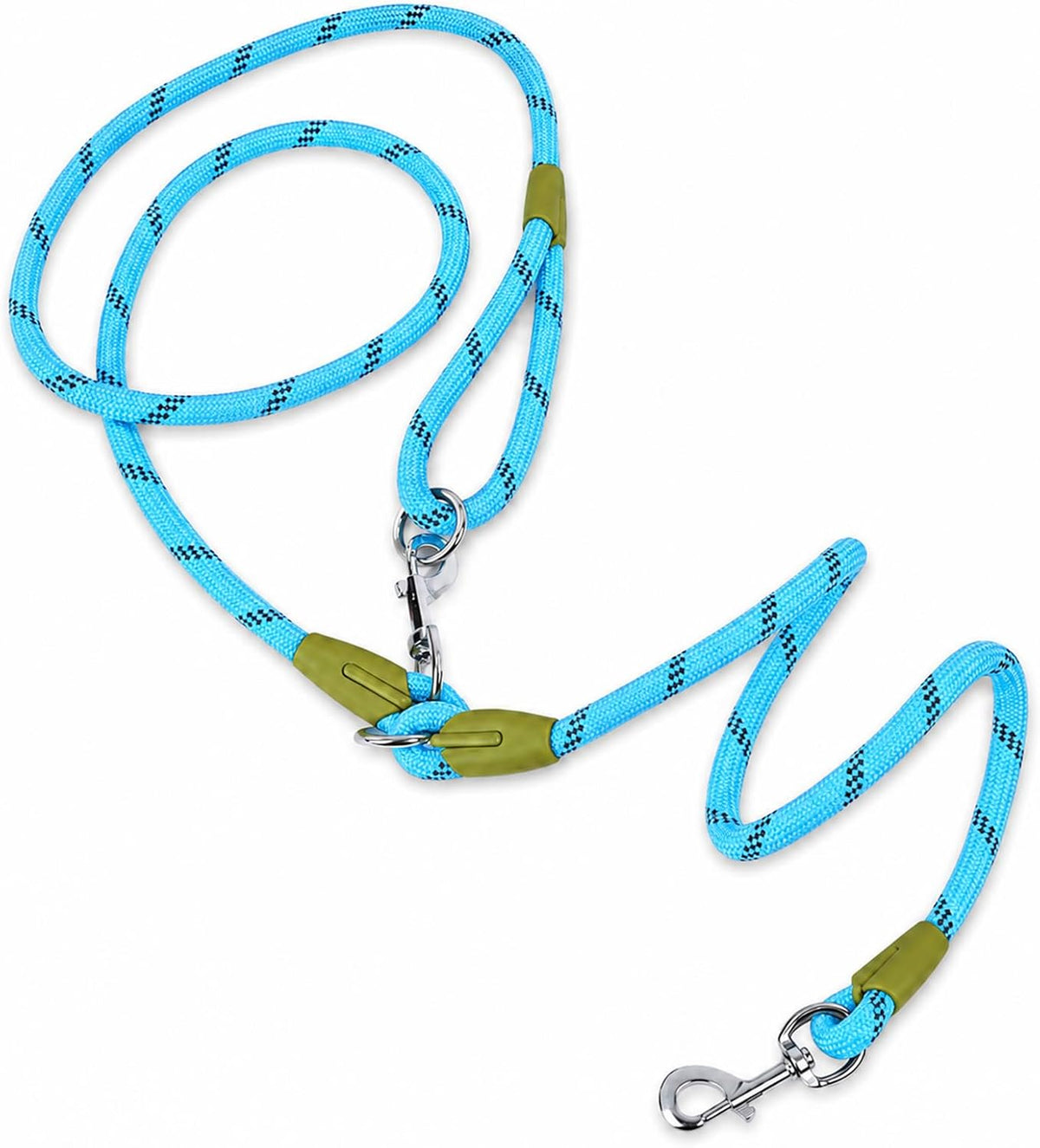 Hands Free Dog Leash Crossbody Dog Running Leash Handsfree Pet Rope - Blue / For Single Dog