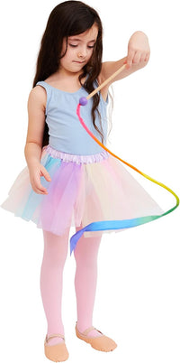 Sarah's Silks Mini Rainbow Streamer, Long Ribbon Wand for Kids - 2 - image 4
