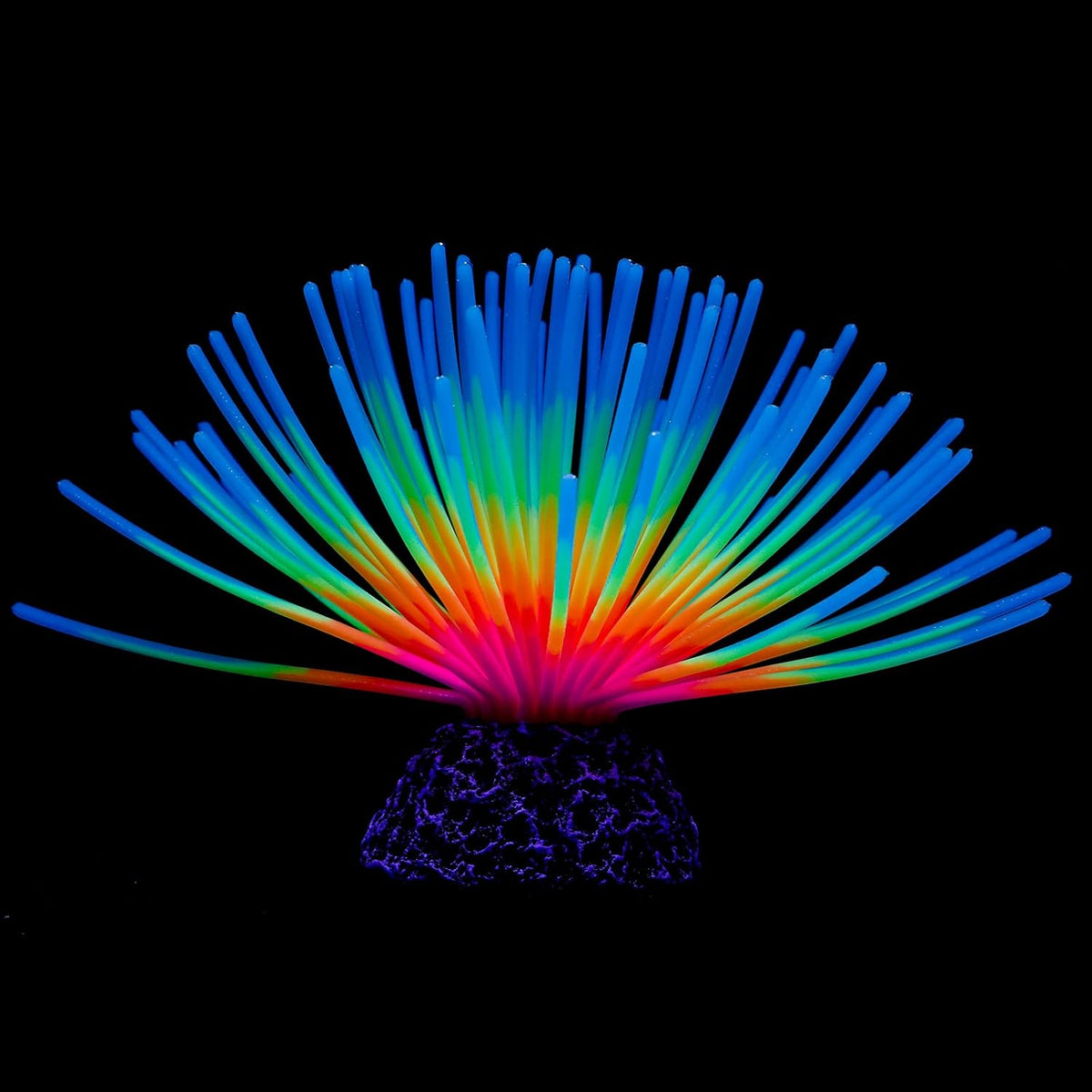 Uniclife Aquarium Imitative Rainbow Sea Urchin Ball Artificial - Blue Sea Urchin