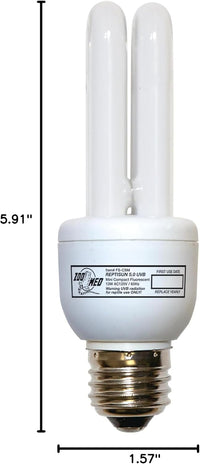 Zoo Med ReptiSun 5.0 Mini Compact Fluorescent Lamp 13 Watts – Essentials for Reptiles And Amphibians - 1 Count (Pack of 1) - image 2