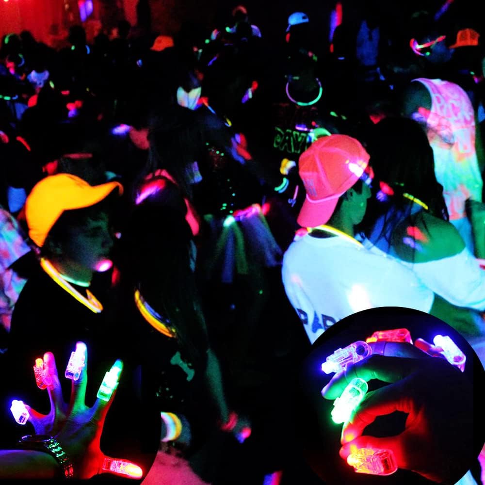Novelty Place LED Party Finger Lights - pack of 40 / Multicolor - image 2