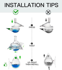 Aquarium CO2 Drop Checker CO2 Indicator – Essentials for Fish - Drop checker (Acrylic Upgraded Version) - image 2