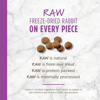 Instinct Limited Ingredient Diet, Natural Dry Cat Food, Grain Free Recipe - Real Rabbit, 4.5 lb. Bag