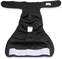 Teamoy Female Dog Diapers, Washable Doggie Period Diaper - XL (Pack of 4) / Black+ Purple+ Green+ Rose Red (4pcs) - image 3