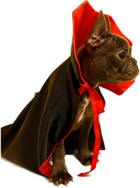 Dog Cat Vampire Cloak Costume for Small Medium Large Dogs Cats - Medium - image 3