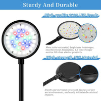 DaToo Mini Clip On Aquarium Light 7W Dimmable Small Fish Tank Light - Mini With Dimmer - image 3