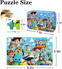 NEILDEN 60 piece jigsaw puzzle for kids ages 4-8 packed in a tin box - view 14