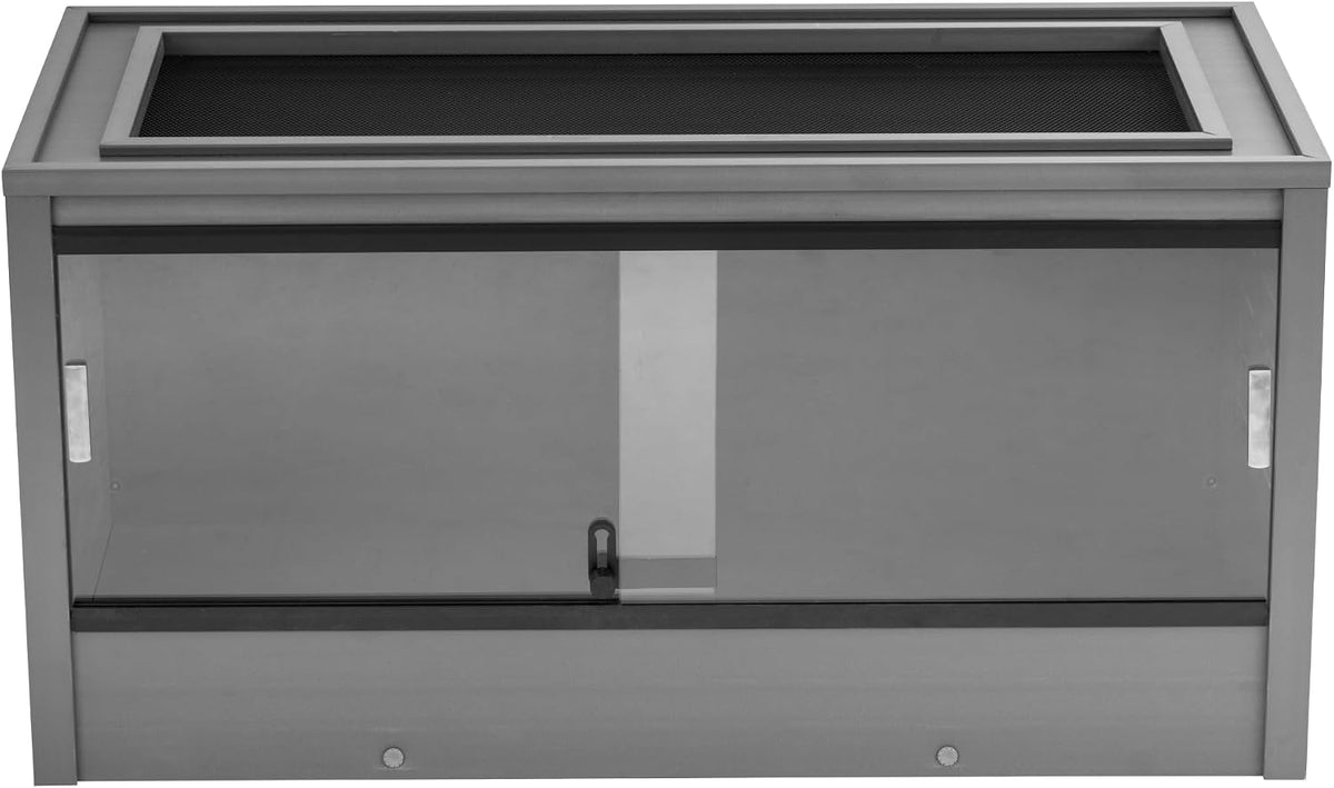 New Age Pet ECOFLEX 48" Mojave Reptile Enclosure, Maple - Grey / Medium - image 2