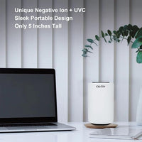 Calody Air Purifiers for Bedroom Home, Car air purifier Ionizer, 15 Million Negative Ions for Smokers, 30dB Quiet Portable Ionic Air Purifiers, Helps Alleviate Allergies, Dust, Home, and Office Use