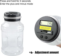 Large Piggy Banks for Adults, Digital Counting Money Jar - Sliver - image 4