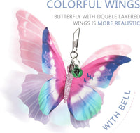 SONGWAY Cat Toy Wand Replacement, Cat Feather Toy Refills - Butterfly - image 3