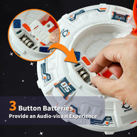 Wbzle space shuttle toy and rocket playset with astronauts, light and sound - view 19