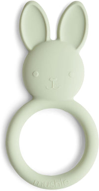 mushie Silicone Baby Teether Toy - Bunny