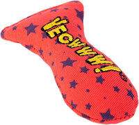 Yeowww! Catnip Stinkies Catnip Sardine Cat Toy, Dots - Red/Blue / Pack of 2 - image 2