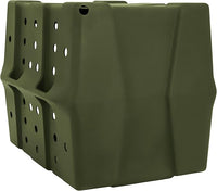 Dakota 283 Crate - Canine Rough and Tough Economy Kennel (Olive, Large)